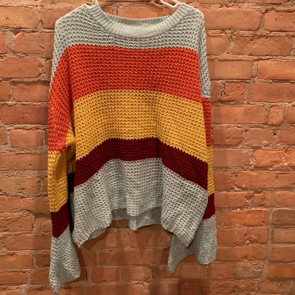 Color Block Sweater